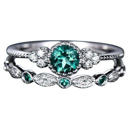 Bliss Round Silver, Rings, Sterling Silver, Size 5