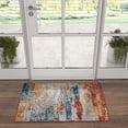 thumbnail image 1 of Bliss Rugs Abstract Indoor Doormat Contemporary Floor Mat for Entrance, Indoor Door Mat | Multi-Color, 2' x 3', 1 of 7