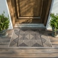 thumbnail image 1 of Bliss Rugs Bailey Transitional 2' x 3' Black and Natural Indoor Outdoor Area Rug, 1 of 8