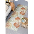 thumbnail image 1 of Bliss Rugs Floral Indoor Outdoor Rug Reversible Runner Rug for Patio, Hallway, Entryway, Deck, Orange ,2' x 8', 1 of 10