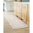 thumbnail image 1 of Bliss Rugs Magic Traditional 2' x 7' Beige and Cream Indoor Area Rug, 1 of 6