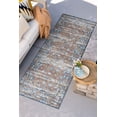 thumbnail image 1 of Bliss Rugs Morroccan Indoor Outdoor Rug Reversible Runner Rug for Patio, Hallway, Entryway, Deck, Multi-Color ,2' x 8', 1 of 10