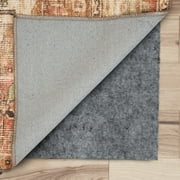 Bliss Rugs Thick Dual Layer Felt PVC Dots Rug Pad Non-Slip for Area Rugs Hardwood Floors, 1'8"x3'