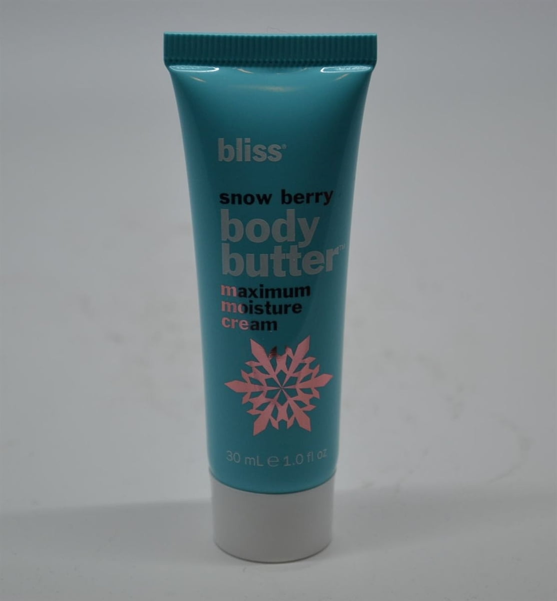 Bliss Snow Berry Body Butter Maximum Moisture Cream 1 Oz Travel Size