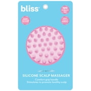 Bliss Soft Touch Silicone Scalp Massager for Relaxation and Deep Cleansing - Pink
