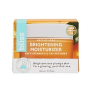 Bliss Vitamin C +Tri-Peptide Collagen-Protecting & Brightening Facial Moisturizer, All Skin,1.7oz