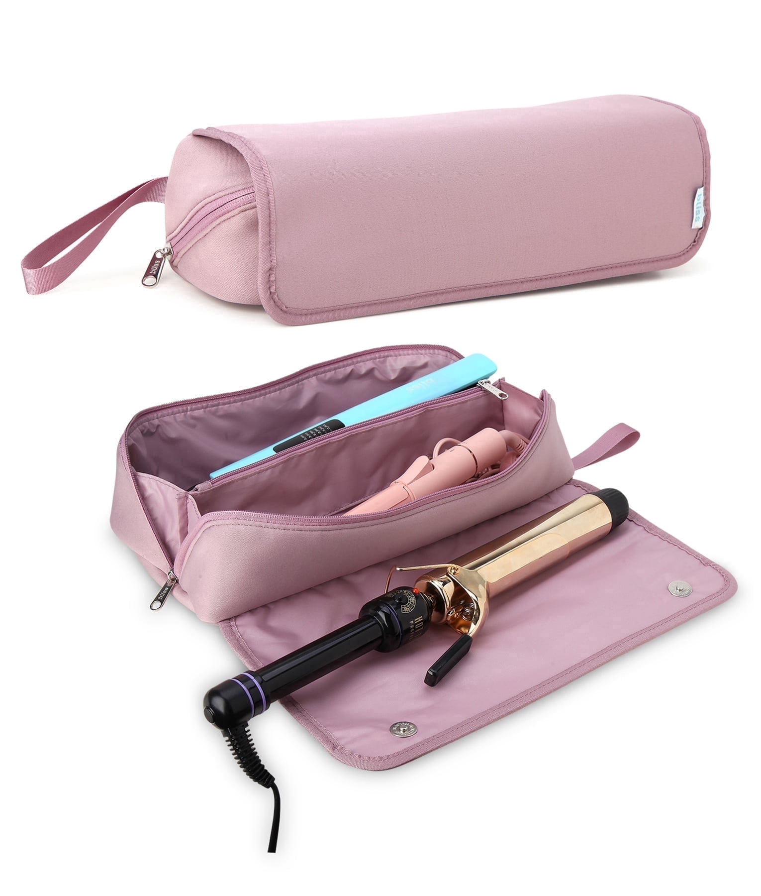 Bliss Hair Tool Organizer - Lightweight Travel Bag - Walmart.com