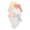 thumbnail image 1 of Bliss by Garanimals Baby Boys or Girls Cotton Days of the Week Bodysuits Set, 7-Piece, Sizes 0M-18M, 1 of 12