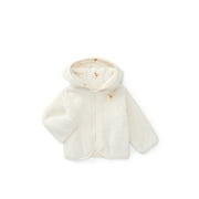 Bliss by Garanimals Baby Boys or Girls Zip-Up Fleece Hoodie, Sizes 6M-24M