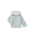 thumbnail image 1 of Bliss by Garanimals Baby Boys or Girls Zip-Up Fleece Hoodie, Sizes 6M-24M, 1 of 3