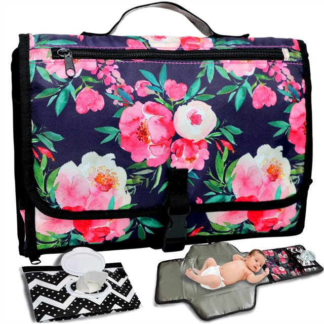 Bliss n’ Baby Portable Changing Pad for Newborns, Waterproof Infant