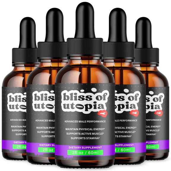 Bliss of Utopia Drops Advanced Performance Support Liquid Supplement Blissofutopia (150 Servings)