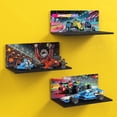 thumbnail image 1 of BlissBox Classic Collection 5.5 x 1 Racing Car ABS Floating Shelves 6 Count, 1 of 9