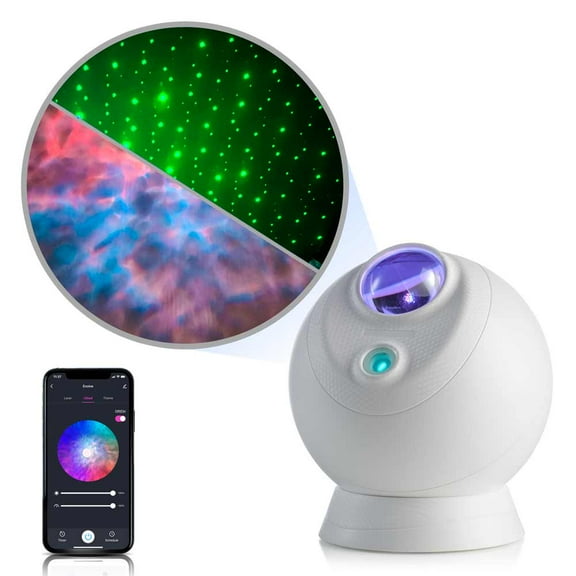 BlissLights Sky Lite Evolve - LED Laser Star Projector, Galaxy Lighting, Nebula Lamp