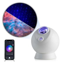 BlissLights Sky Lite Evolve - LED Laser Star Projector, Galaxy Lighting, Nebula Night Light (Blue Stars)