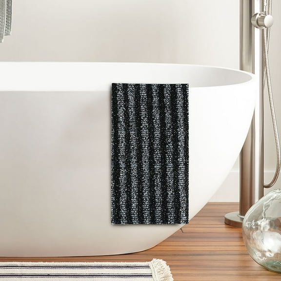 Exfoliating Shower Towel | Extra Long Back Scrubber with Foaming Mesh for Soft Skin | Body Cleansing & Bath Wipe for All Skin Types