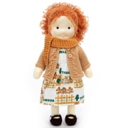 BlissfulPixie Handmade Gift for Girlfriend Waldorf Collect Rag Doll Birthday Gift with Exquisite Box