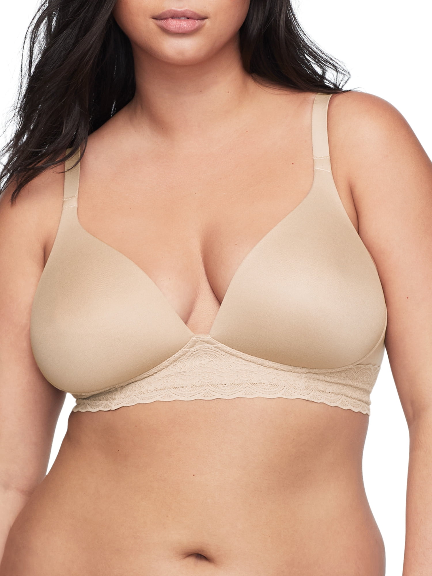 Blissful Benefits by Warner's Women's Ultra Soft Wirefree With Lace