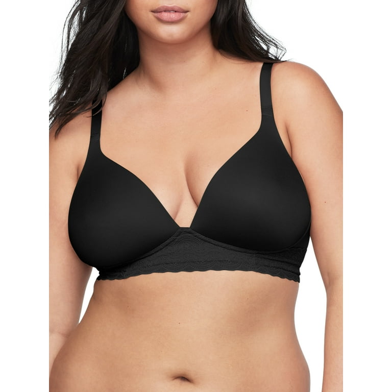 Blissful Benefits By Warner's Women's Ultra Soft Wirefree With Lace Bra  RO5691W
