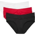 thumbnail image 1 of Blissful Benefits by Warner's® Women's No Muffin Top Micro Hipster 3-pack RU3383W, 1 of 1