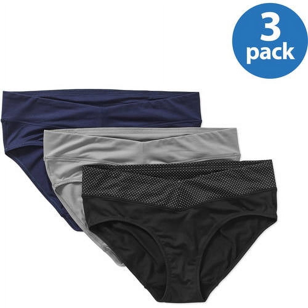 Warner's Women's Blissful Benefits No Muffin Top Breathable Micro Brief  Panties Multipack Underwear : : Fashion