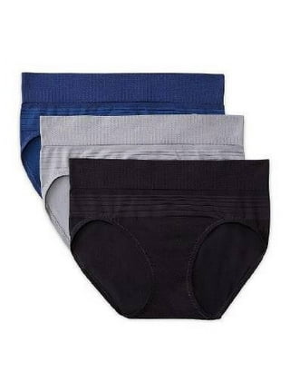 Blissful By Warner's Breathable Hipster Panties No Muffin Top 3-Pack XXL(9)  for sale online