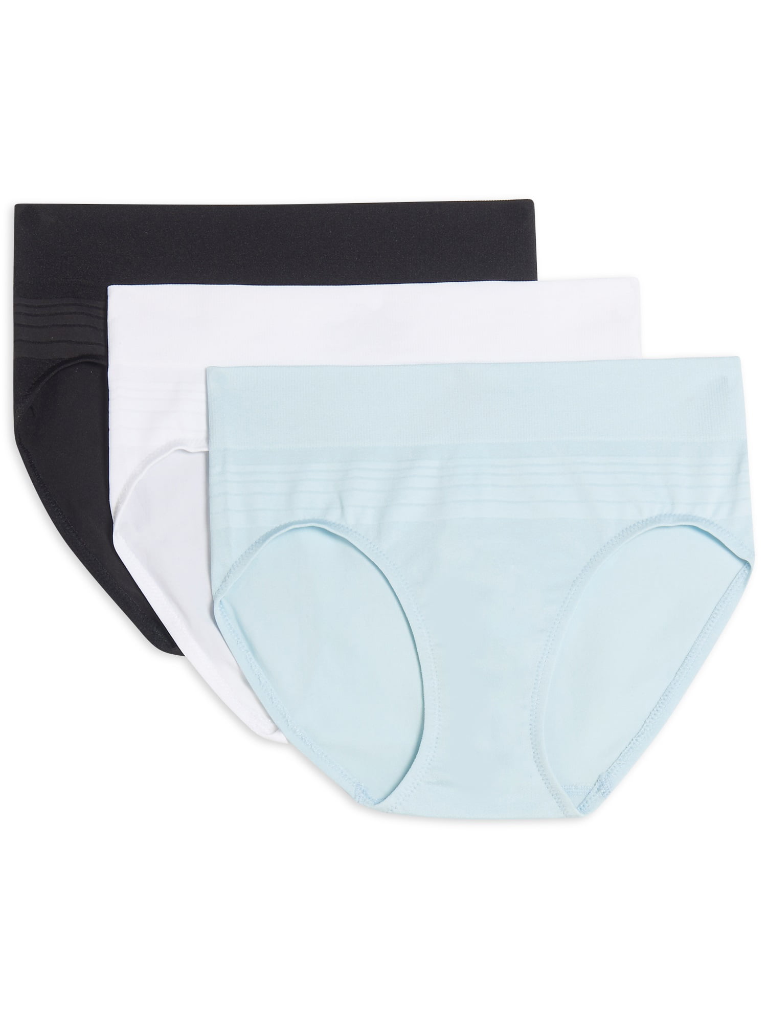 Blissful Benefits by Warner's No Muffin Top Hipster Panties 3pk for