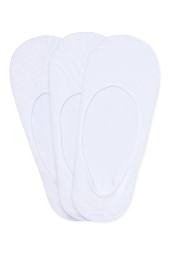 Blissful Benefits by Warners' Women's Microfiber No Show Liner Socks, 3-Pack