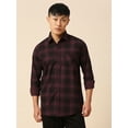 thumbnail image 1 of TryBuy Blissful Checked Men's Shirts, Full Sleeves Button-Up Casual Shirt for Men, Sizes XXL, 1 of 7