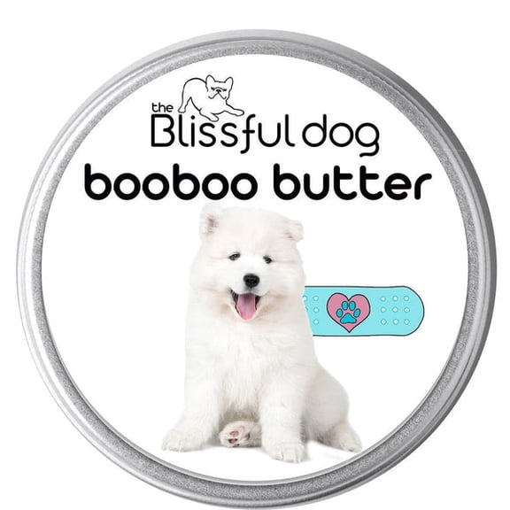 The Blissful Dog® Boo Boo Butter I All-Purpose Balm for Scratches, Scrapes and Skin Irritations I All Natural I Veterinarian Recommended I 1-Ounce Tin