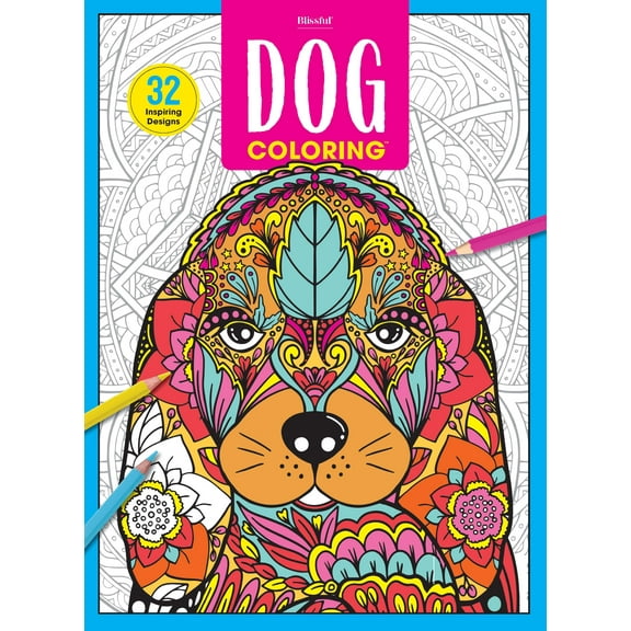 Blissful - Dog Coloring: 32 Inspiring Designs