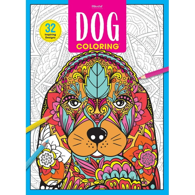 Blissful - Dog Coloring: 32 Inspiring Designs