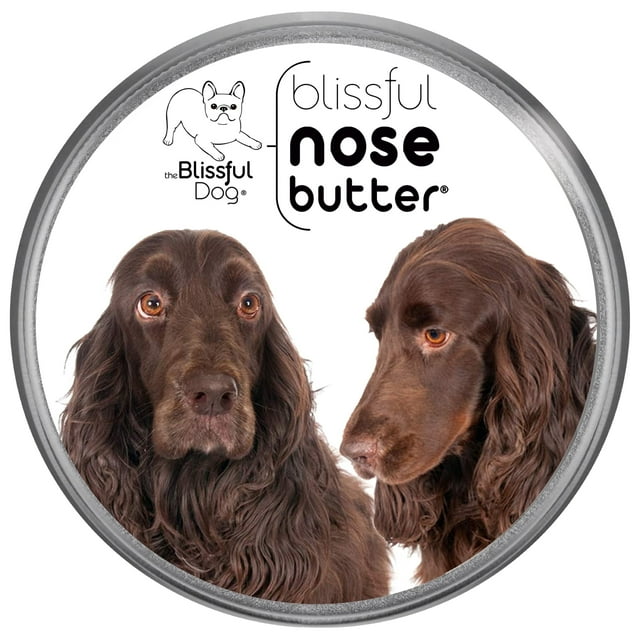 The Blissful Dog® Nose Butter® I Softens, Moisturizes & Conditions Dry, Cracked & Crusty Dog Noses I The Original Nose Butter® I All Natural I Veterinarian Recommended I 4-Ounce Tin