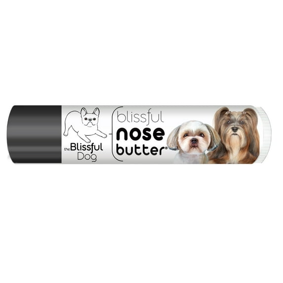 The Blissful Dog® Nose Butter® I Softens, Moisturizes & Conditions Dry, Cracked & Crusty Dog Noses I The Original Nose Butter® I All Natural I Veterinarian Recommended I 0.15-Ounce Tube