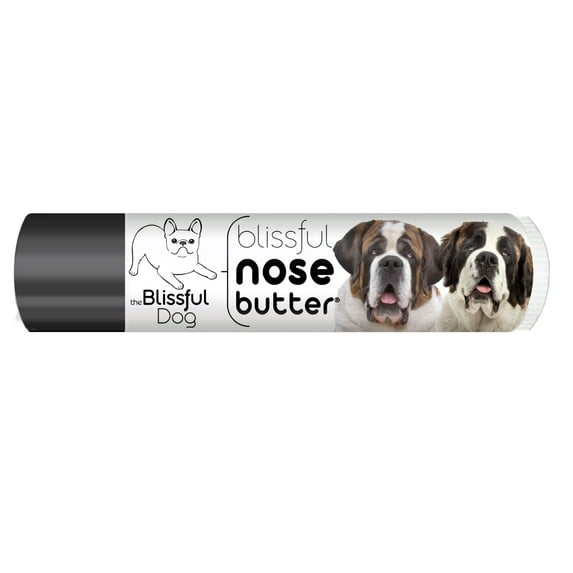 The Blissful Dog® Nose Butter® I Softens, Moisturizes & Conditions Dry, Cracked & Crusty Dog Noses I The Original Nose Butter® I All Natural I Veterinarian Recommended I 0.15-Ounce Tube