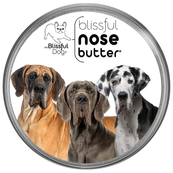 The Blissful Dog® Nose Butter® I Softens, Moisturizes & Conditions Dry, Cracked & Crusty Dog Noses I The Original Nose Butter® I All Natural I Veterinarian Recommended I 1-Ounce Tin