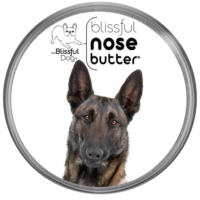 The Blissful Dog® Nose Butter® I Softens, Moisturizes & Conditions Dry, Cracked & Crusty Dog Noses I The Original Nose Butter® I All Natural I Veterinarian Recommended I 4-Ounce Tin