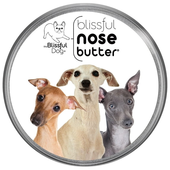 The Blissful Dog® Nose Butter® I Softens, Moisturizes & Conditions Dry, Cracked & Crusty Dog Noses I The Original Nose Butter® I All Natural I Veterinarian Recommended I 16-Ounce Tin