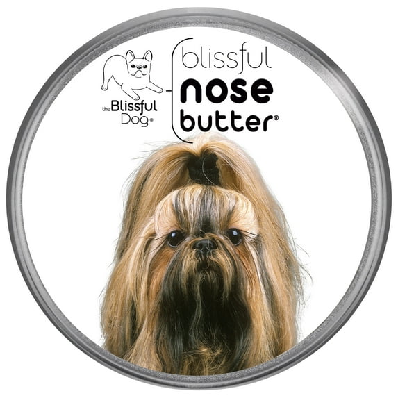 The Blissful Dog® Nose Butter® I Softens, Moisturizes & Conditions Dry, Cracked & Crusty Dog Noses I The Original Nose Butter® I All Natural I Veterinarian Recommended I 2-Ounce Tin