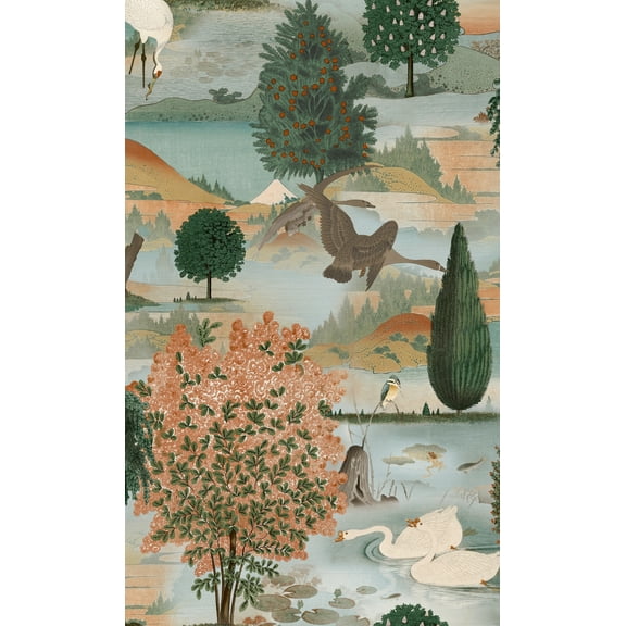 Blissful Lake Nature Wallpaper R8277