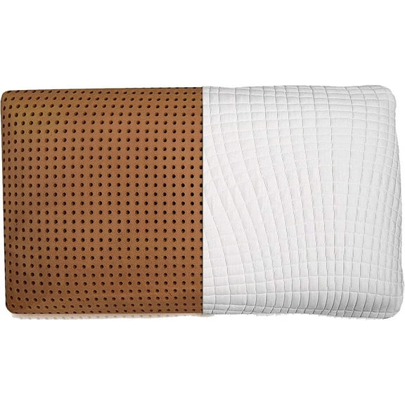 Blissful Nights Mid Loft Copper and Gel Infused Memory  (Queen)