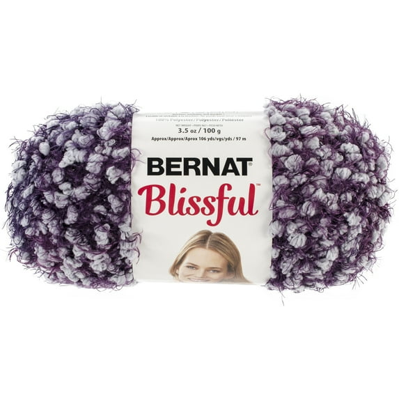 Blissful Yarn-Purple Potion, Pk 3, Bernat