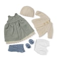 thumbnail image 1 of BlissfulPixie Handmade Waldorf Doll Clothes 12 inch clothing Set with Pretty Box Girl Christmas Birthday Gift-Magda's Clothes Accessories, 1 of 8