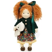 Handcrafted Waldorf Doll   Organic Cotton Plush Toy for Kids & Collectors   Gift-Ready Keepsake with Box for Birthdays, Weddings & Special Moments