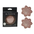 thumbnail image 1 of Blissidys Hollywood Reusable Nipple Covers for Women, Silicone Adhesive Nipple Petal Covers, One Size (Rose Gold), 1 of 8