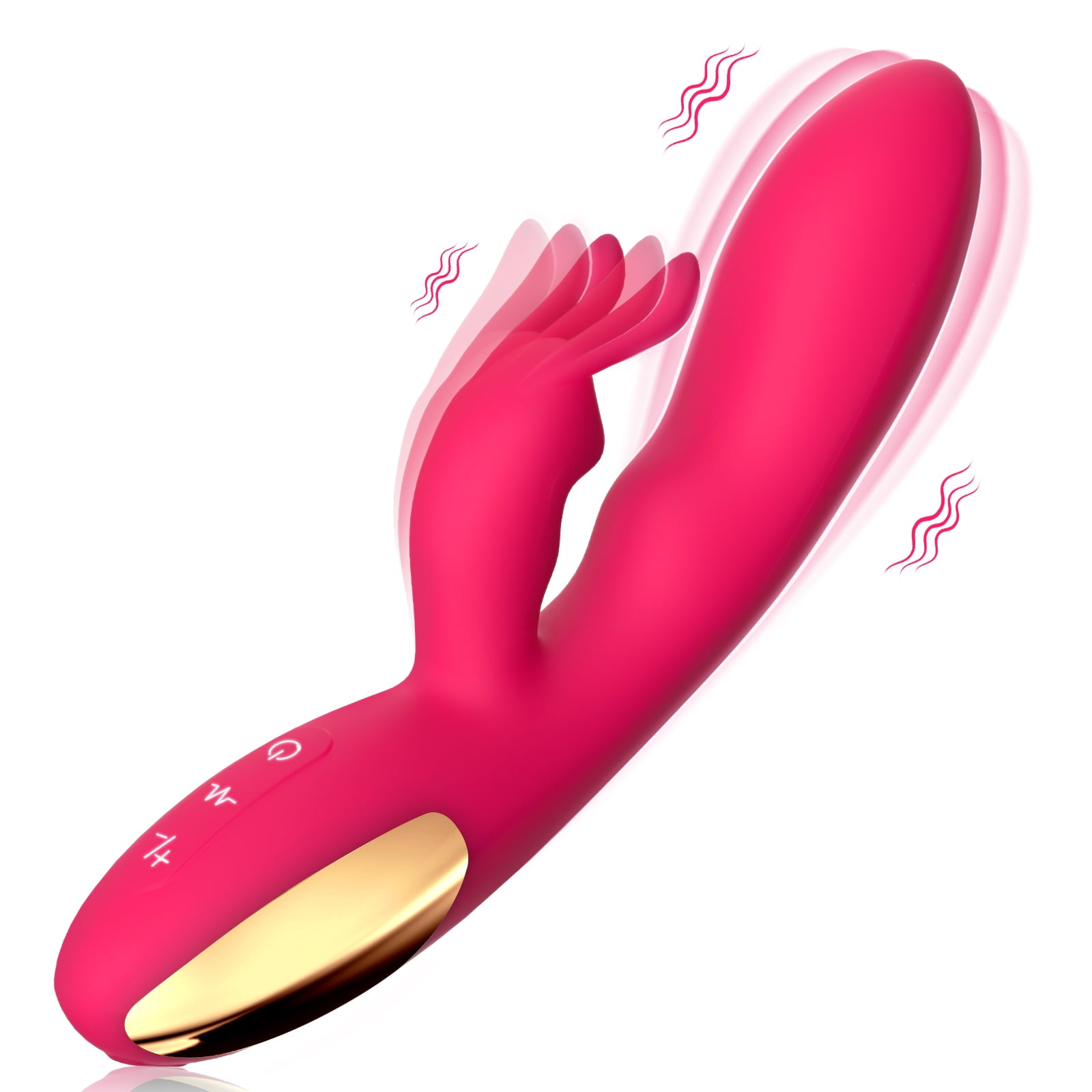 Blissmakers Thrusting Rabbit Vibrator,G Spot Vibrator Dildo, Double Stimulation for and Vagina,4 Powerful Speeds and 10 Vibrations Modes,Sex Toys for Women Adult Toys for Couples