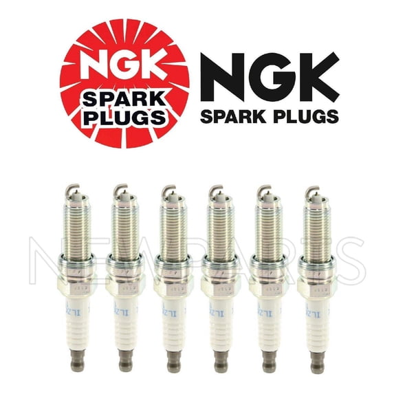 For Acura TL Honda Accord Set of 6 Spark Plug OEM NGK Laser Iridium ILZKR7B11