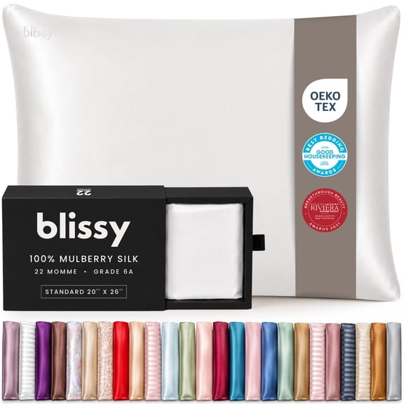 Blissy Silk Pillowcase - Standard