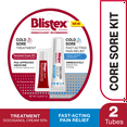 thumbnail image 1 of Blistex Cold Sore Kit – Cold Sore/Fever Blister Docosanol Cream & External Analgesic/Lip Protectant, 1 of 6