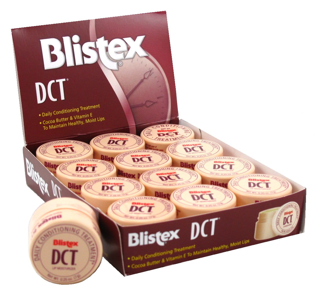 Blistex Dct Daily Conditioning Treatment 0.25 Ounce Jar (Pack of 12)